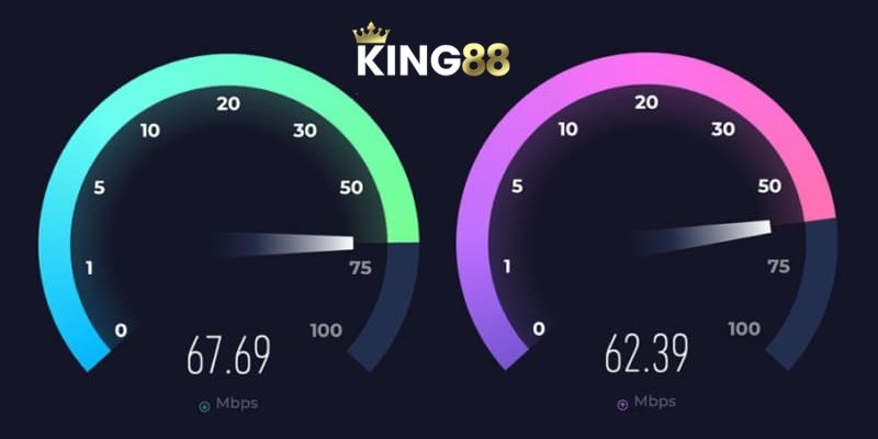 Tốc độ mạng vượt trội hoàn toàn